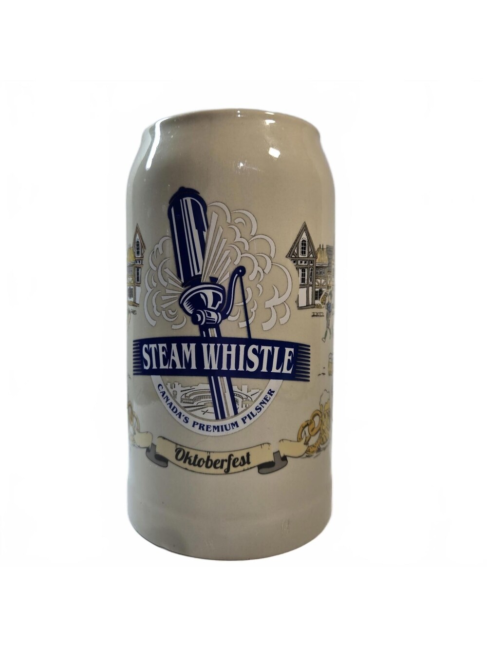 Steam Whistle Brewing Oktoberfest Beer Stein / Ceramic Pilsner Mug / Vintage